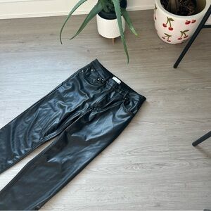 ASOS faux leather pants